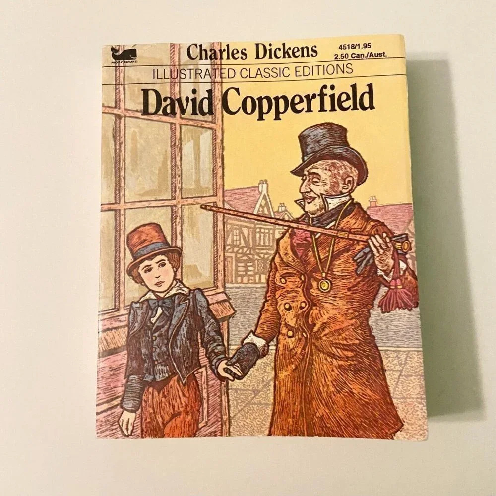 Vintage 1979 David Copperfield by Charles Dickens Illustrated Classic Edition